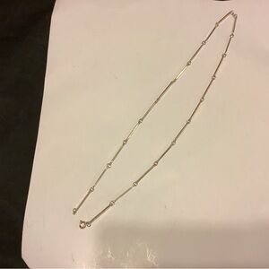 Sleek Silver Necklace
